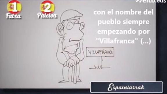 Un fragmento del programa.