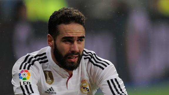 Dani Carvajal, defensa del Real Madrid. 