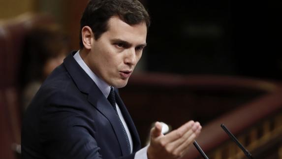 El presidente de Ciudadanos, Albert Rivera.