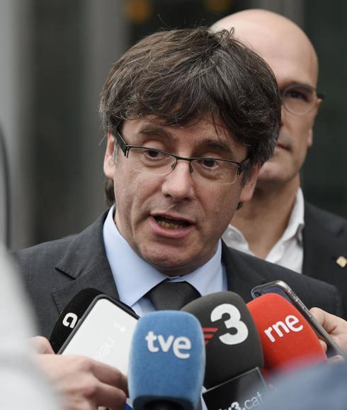 El Presidente de la Generalitat de Catalunya, Carles Puigdemont.