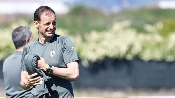 El técnico del Juventus Turín, Massimiliano Allegri. 