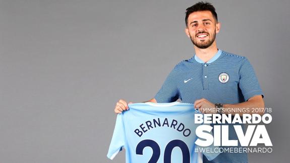 Bernardo Silva lucirá el número 20. 