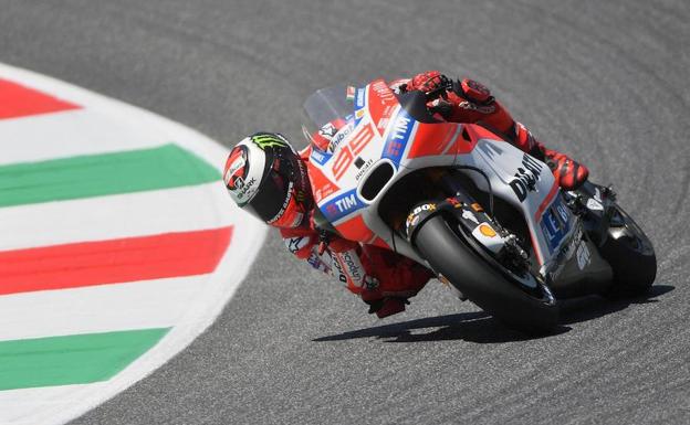 Jorge Lorenzo, en Mugello. 