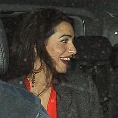 Amal Alamuddin y George Clooney.