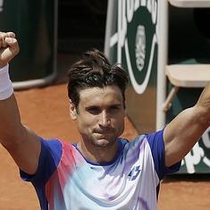David Ferrer, tras vencer a Seppi.