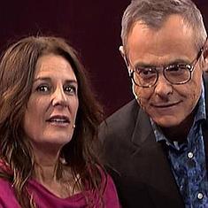 Ángela Portero, ya expulsada, en el plató de 'GH VIP'.