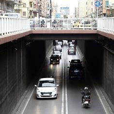 Los vecinos piden que se tape por completo el túnel de Pérez Galdós