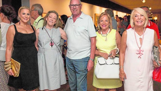 Laura Fitera, M.ª Luisa Fernández-Longoria Pinazo, Juan Antonio Murgui, M.ª José Navarro y Paqui Saurí.