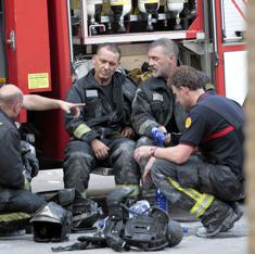 Bomberos.