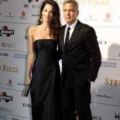 Imagen de archivo de Amal y George Clooney.