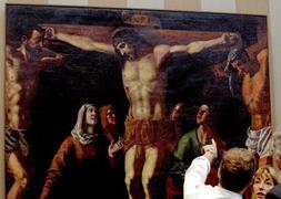 'El Calvario' de Ribalta se expone por primera vez en Valencia