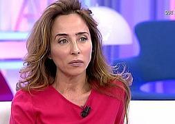 La periodista del corazón María Patiño. / Telecinco