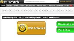 Seriesyonkis bloquea los enlaces a descargas gratis