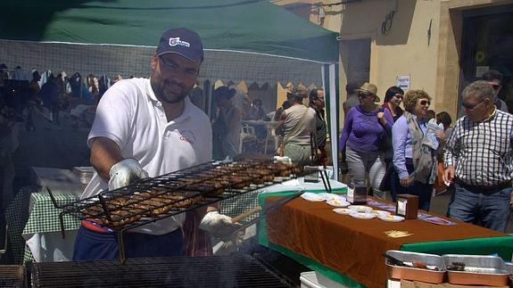 Imagen de la pasada edición de Xalónia, donde la gastronomía local ocupa un lugar destacado.