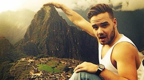 Liam Payne, durante una visita a Machu Picchu (Perú).