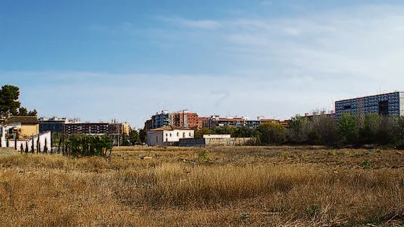 Los terrenos para la ampliación de La Rambleta.