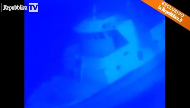 El barco naufragado el pasado octubre cerca de Lampedusa.