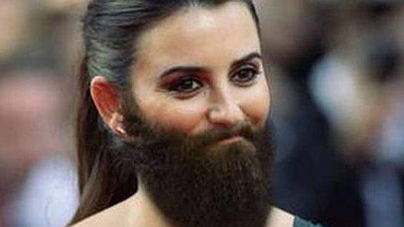 Las famosas se dejan barba