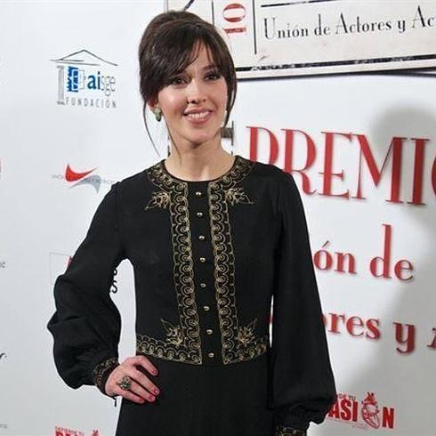 Carolina Lapausa en la entrega de premios de la Unión de Actores y Actrices.