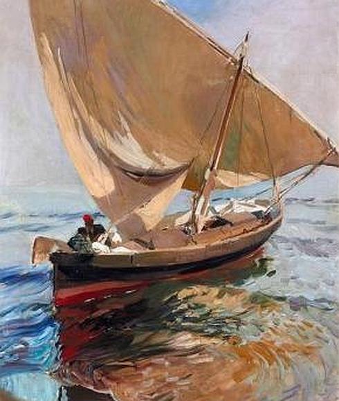 'Camino de la pesca', de Sorolla. 