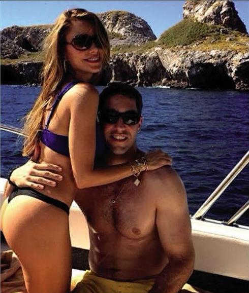 Sofía Vergara y Nick Loeb, aún pareja, en una imagen de archivo. 