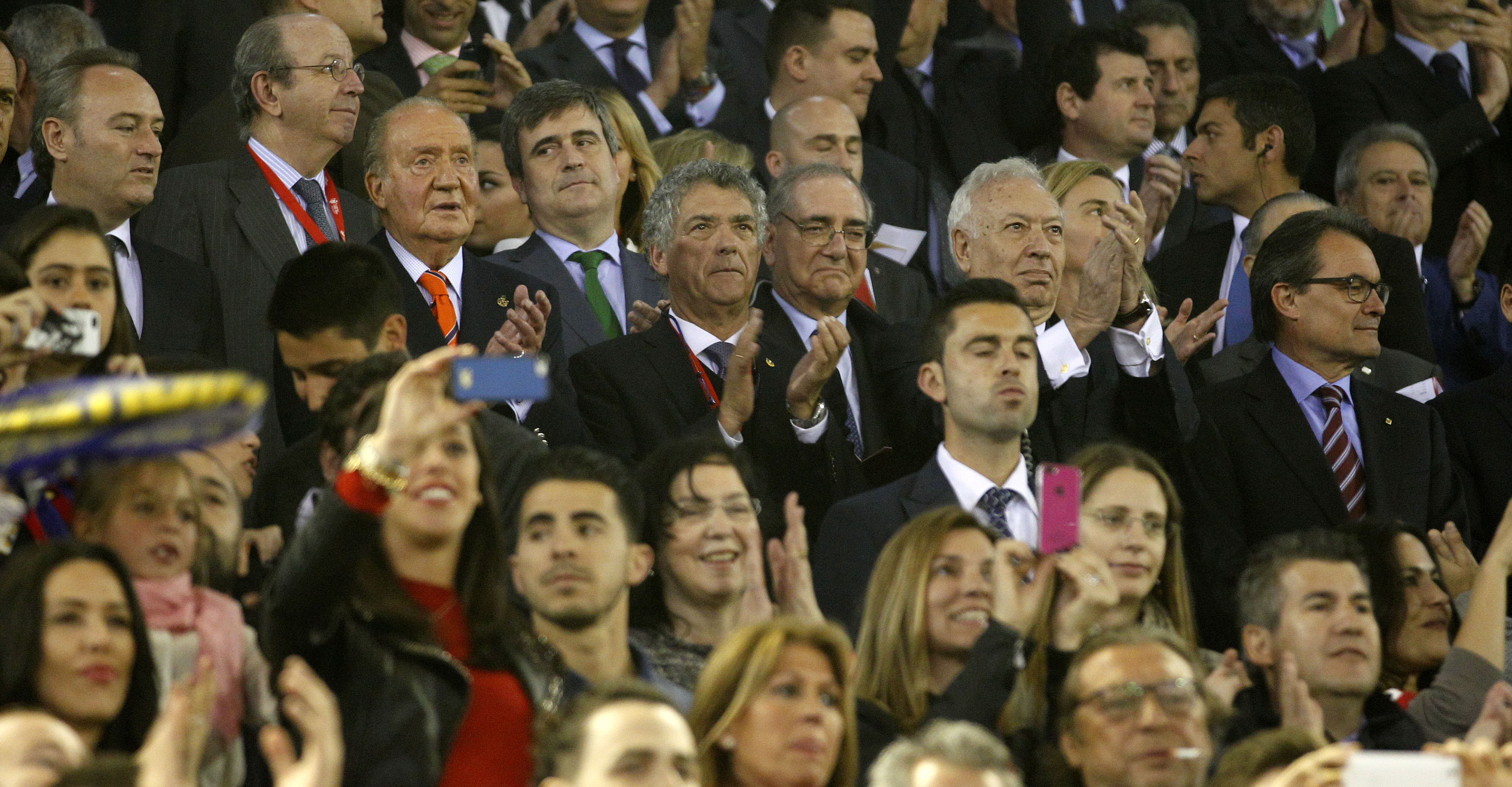 Odisea en la última visita del Rey a Valencia