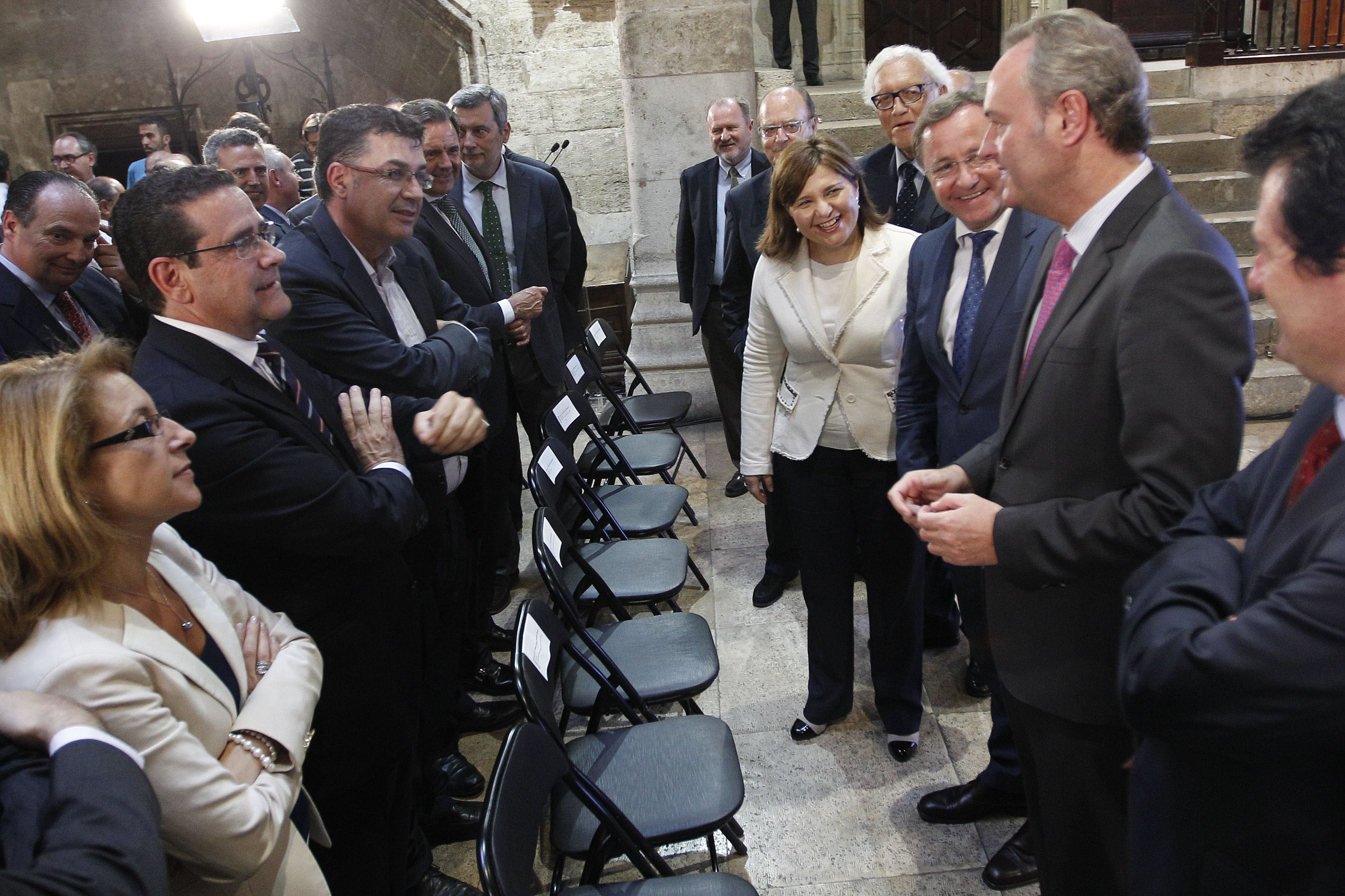 Fabra en un acto público.