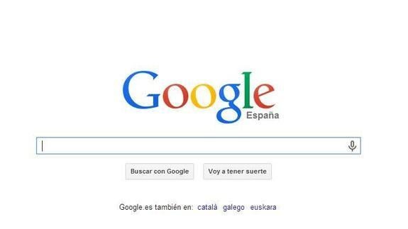 Imagen del motor de búsqueda Google.