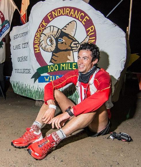 Kilian Jornet en la Hardrock 100.