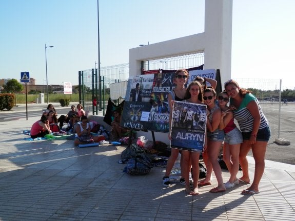 LAS FANS DE AURYN, EN ALZIRA DESDE EL LUNES