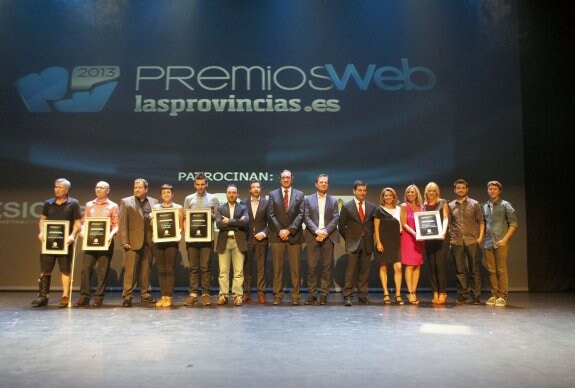 Ganadores de la pasada edición de Premios Web. :: Irene Marsilla