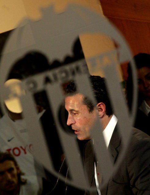 Amadeo Salvo, durante el acto del décimo aniversario del doblete de 2004. 