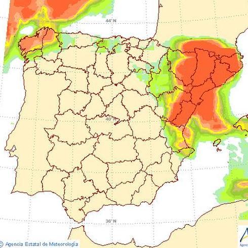 Hoy, tormentas en el interior de Castellón