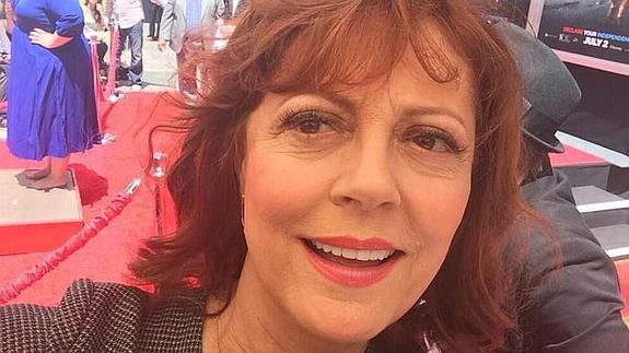 La actriz Susan Sarandon.