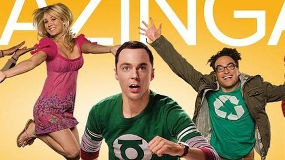 Penny, Sheldon y Leonard, protagonistas de la serie 'The Big Bang Theory'.