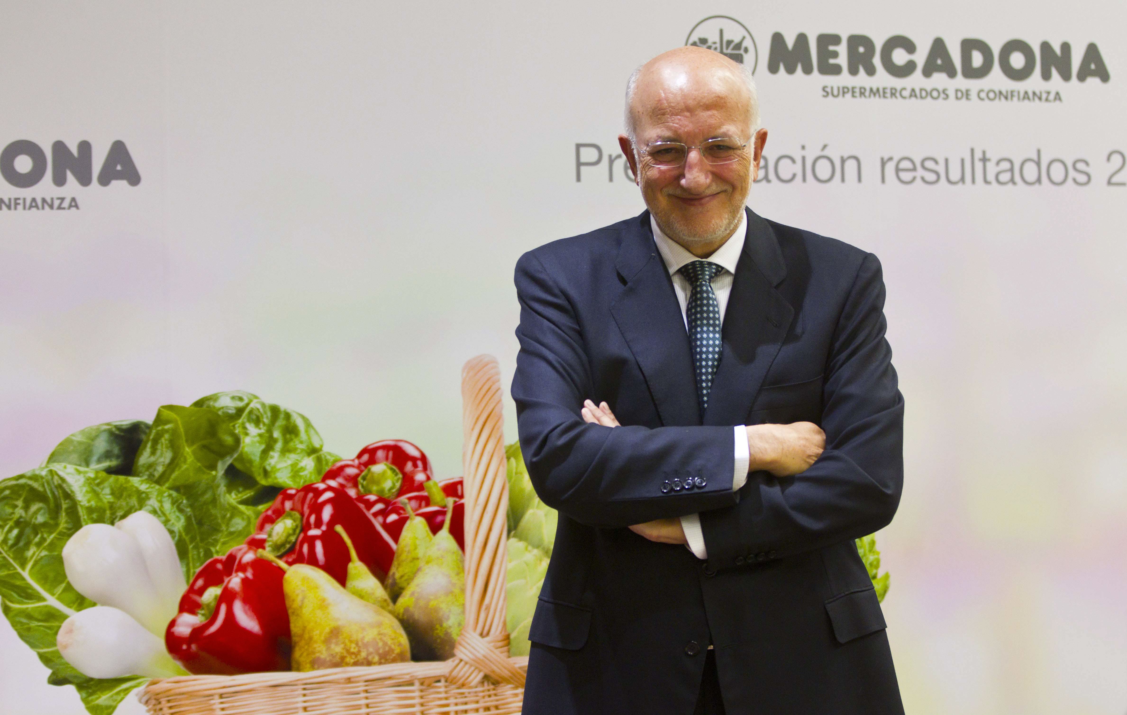 El presidente de Mercadona, Juan Roig.