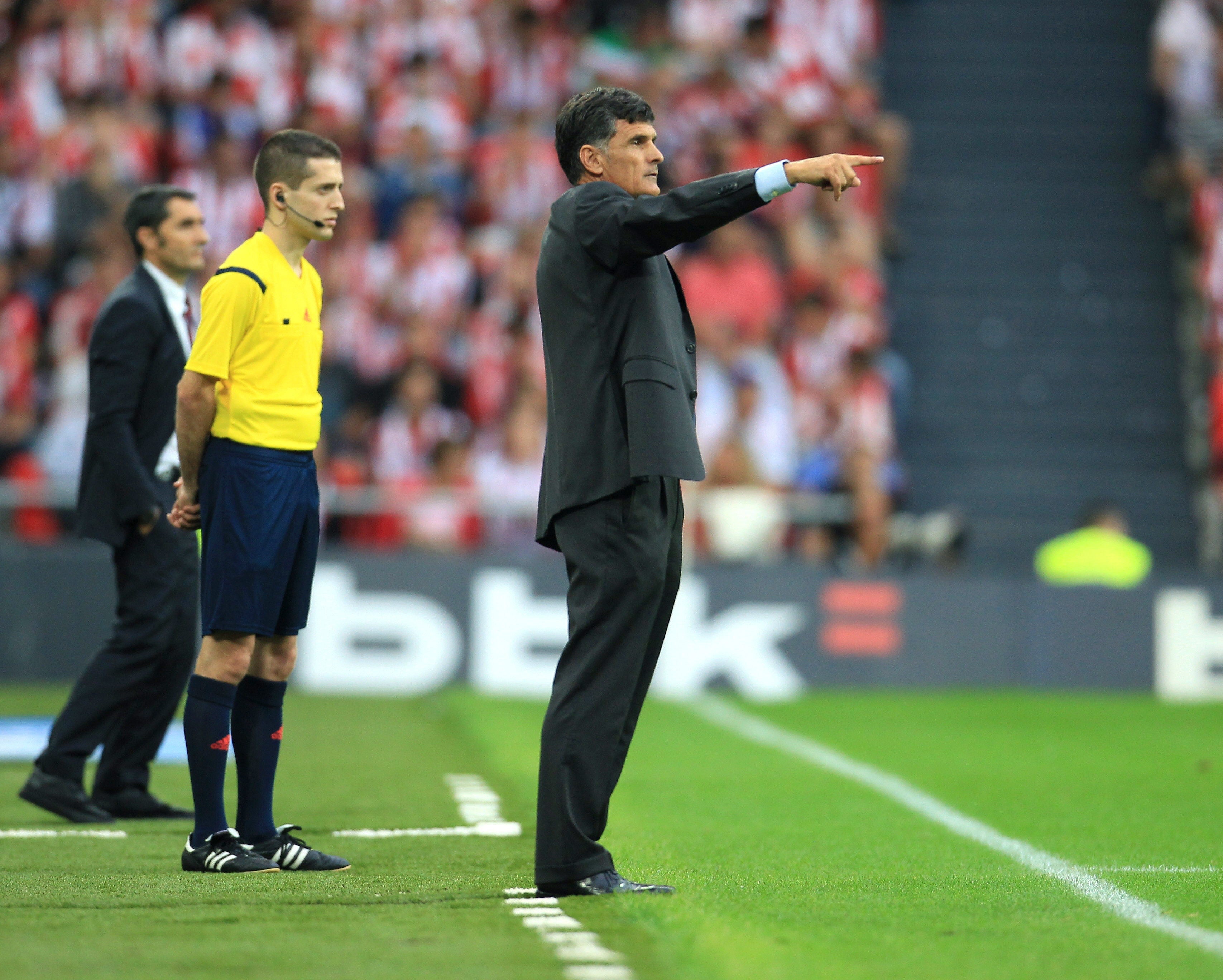 Mendilibar: «El partido se ha terminado para nosotros en el minuto 50»