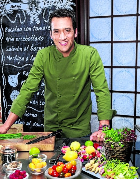 El cocinero gallego reconoce que «flipó» cuando le llamaron para el programa. :: atresmedia