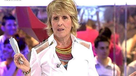 Mercedes Milá, presentadora de 'Gran Hermano 15'.