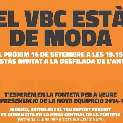 Valencia Basket presentará el martes 16 de septiembre en la Fonteta sus nuevas equipaciones