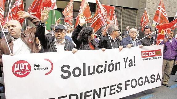 El Fogasa, desbordado en Valencia