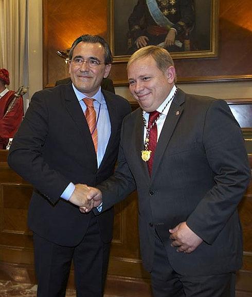 Torró y Orengo, en un acto institucional.