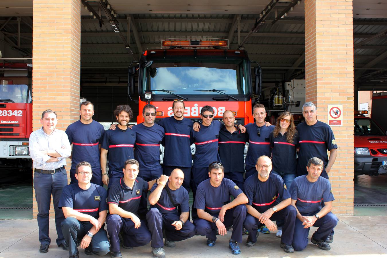 Equipo de Rescate en Carretera del Consorcio Provincial de Bomberos de Valencia.