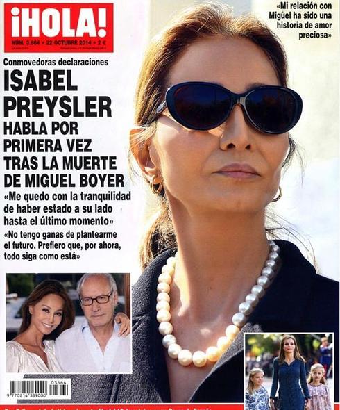 Portada de la revista '¡Hola!'