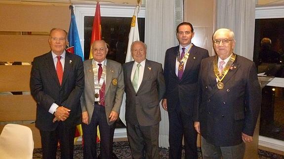 Los clubes rotarios de Valencia y Valencia-Centro reciben la visita del Gobernador del Distrito Rotario