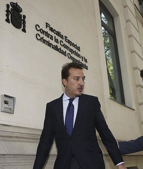 Quico Catalán, a su llegada a la sede de la Fiscalía Anticorrupción.