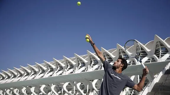 Feilciano, durante el concurso. 