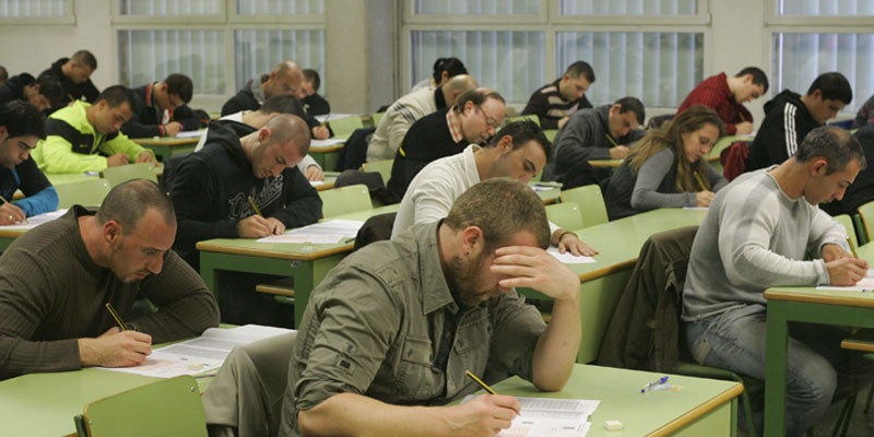 Examen para portero de discoteca.