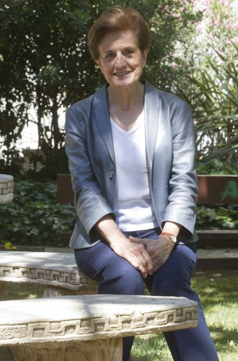 La filósofa y catedrática de la Universitat de València, Adela Cortina . :: DAMIÁN TORRES