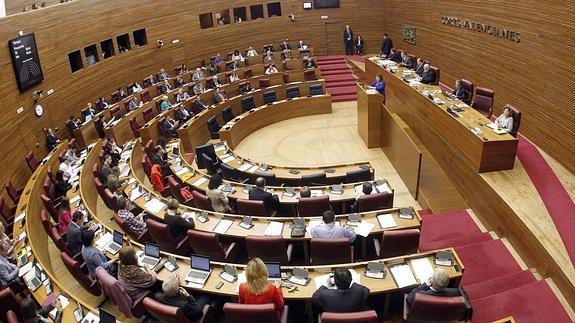 Pleno en Les Corts.